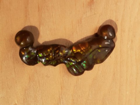 Fire agate loose stone