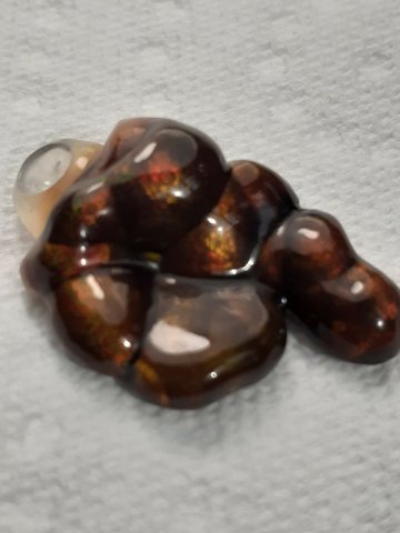 Fire agate loose stone