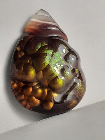 Fire agate loose stone