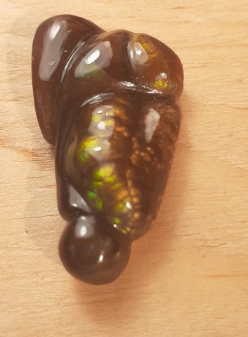 Fire agate loose stone