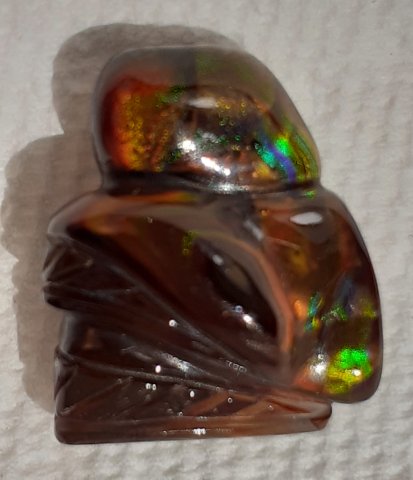Fire agate loose stone