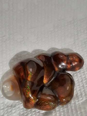 Fire agate loose stone