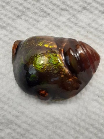 Fire agate loose stone