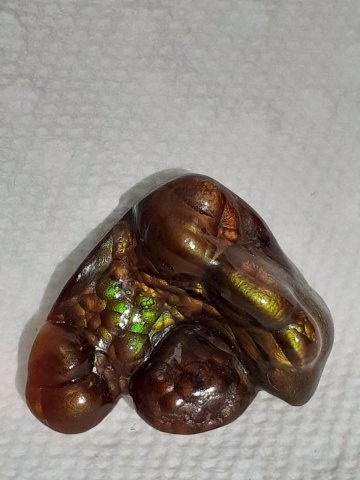 Fire agate loose stone