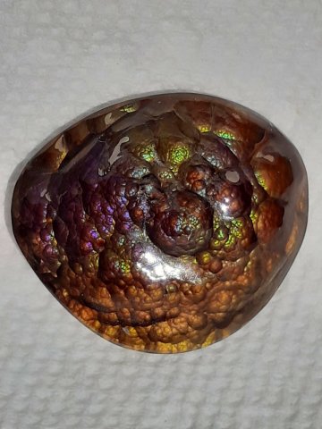 Fire agate loose stone