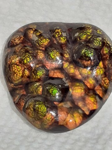 Fire agate loose stone