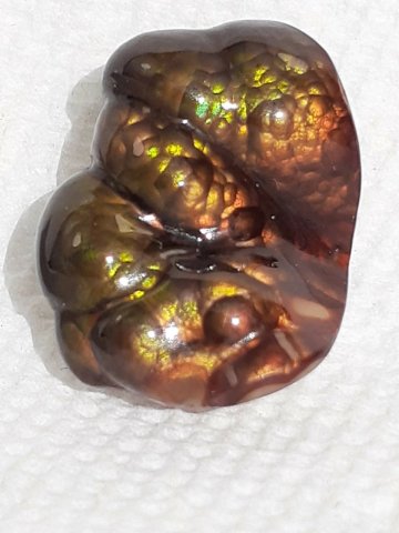 Fire agate loose stone