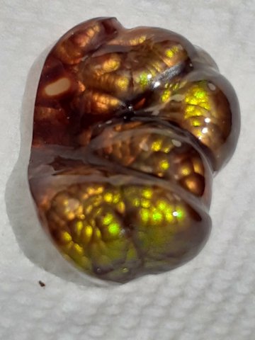 Fire agate loose stone
