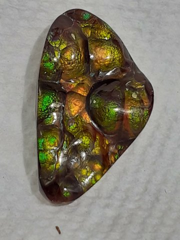 Fire agate loose stone