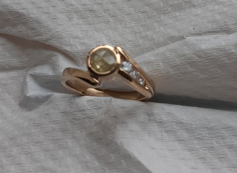 Fire agate ring - Jewellery