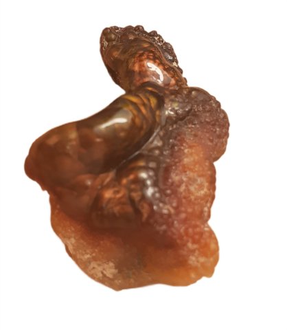 Fire agate specimen